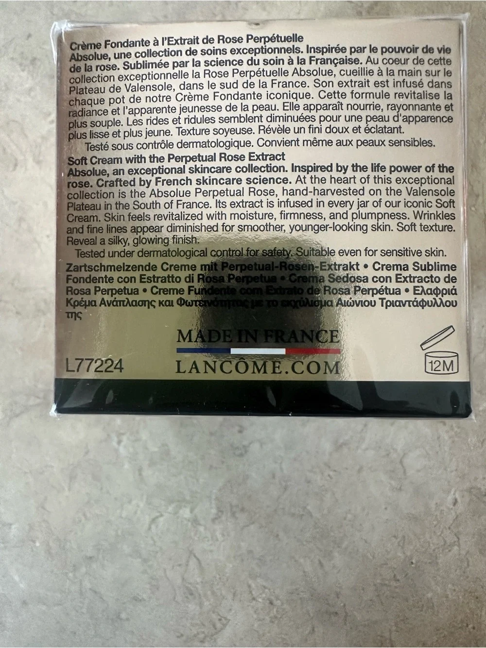 Lancome Absolue Longevity Soft Cream .5 fl oz - SEALED